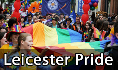 Leicester Pride Flags